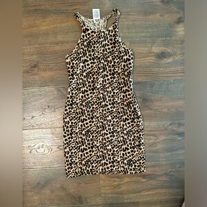 Victoria's Secret Leopard Print Mini Dress